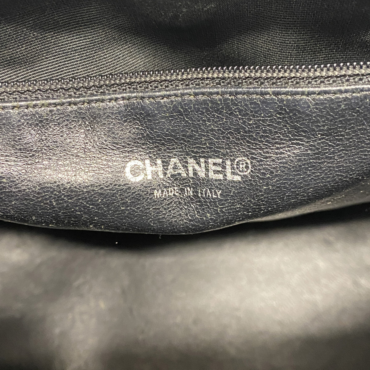 【6ib2396】シャネル トートバッグ 復刻トート キャビアスキン ブラック シルバー金具【中古】レディース