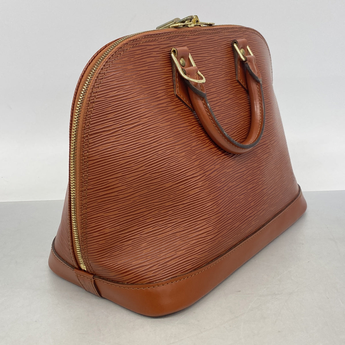 【6ib2397】ルイヴィトン ハンドバッグ エピ アルマ M52143 ケニアブラウン【中古】レディース
