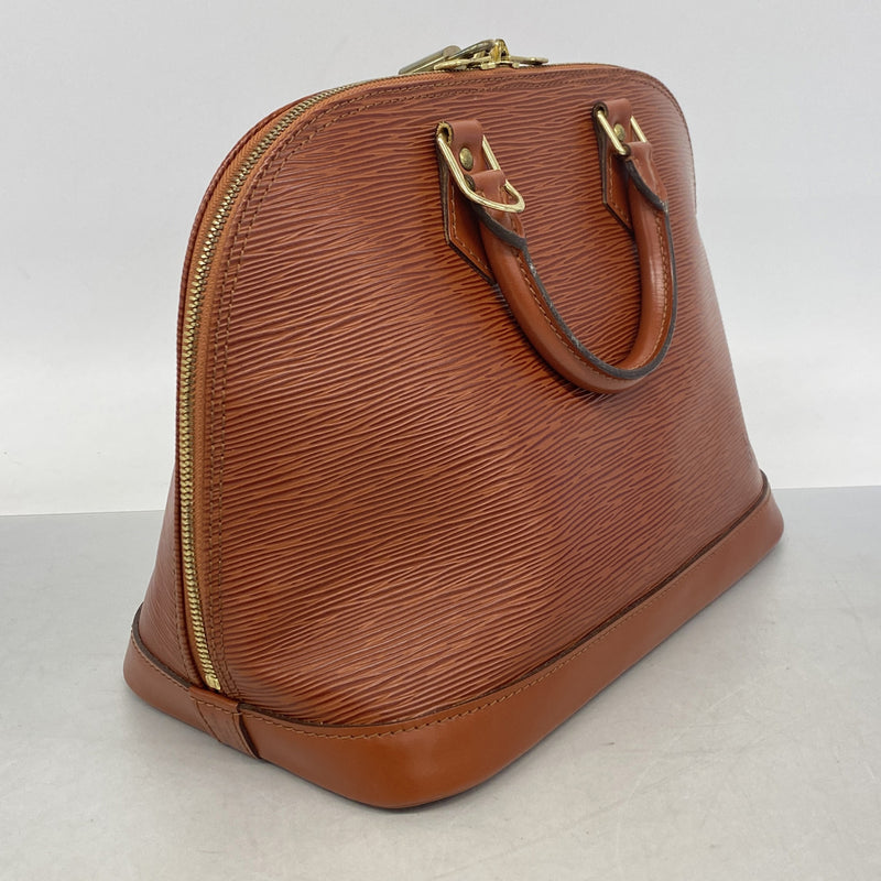【6ib2397】ルイヴィトン ハンドバッグ エピ アルマ M52143 ケニアブラウン【中古】レディース