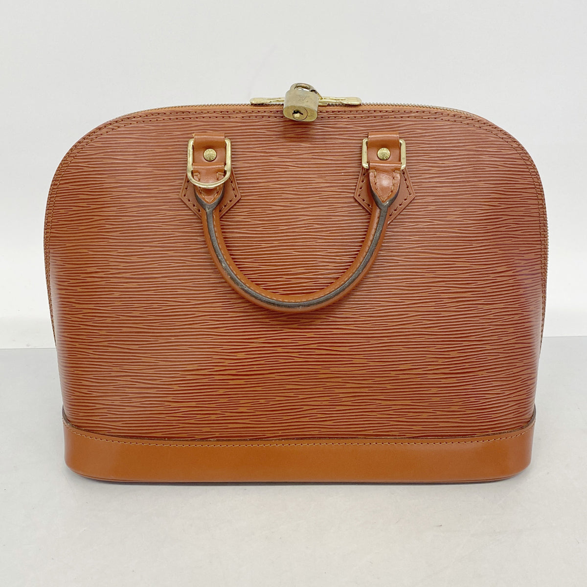 【6ib2397】ルイヴィトン ハンドバッグ エピ アルマ M52143 ケニアブラウン【中古】レディース