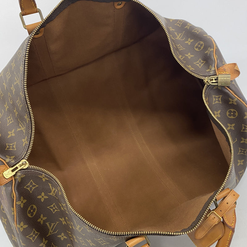【6ib2400】ルイヴィトン ボストンバッグ モノグラム キーポル60 M41422 ブラウン【中古】メンズ レディース ユニセックス