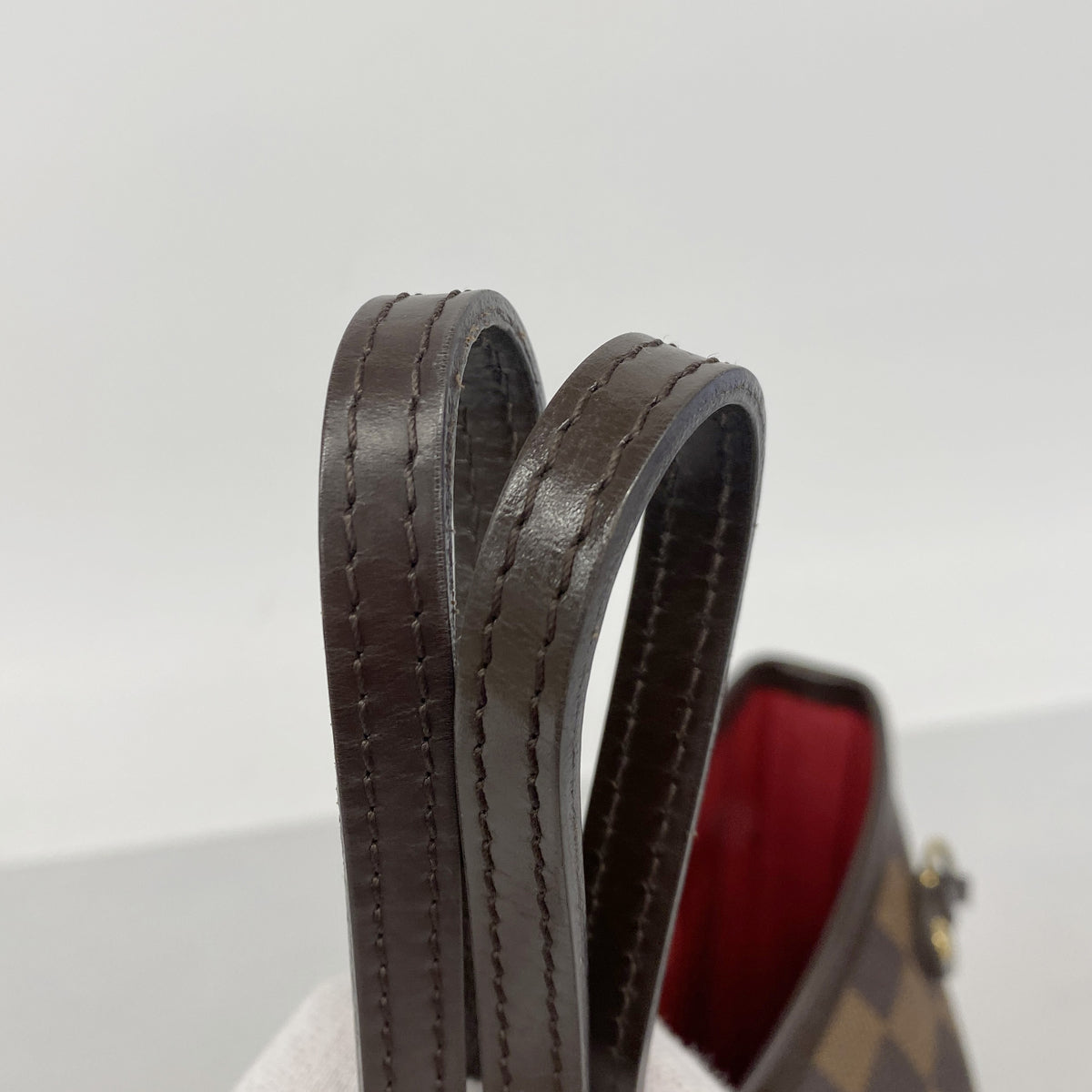 【6ib2403】ルイヴィトン トートバッグ ダミエ ネヴァーフルPM N51109 エベヌ【中古】レディース