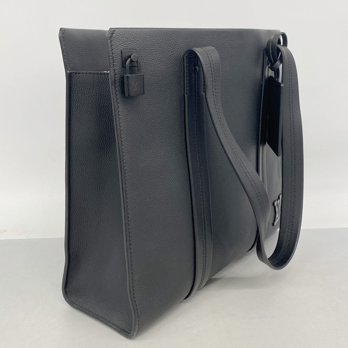 【6ib2404】ルイヴィトン トートバッグ LVアエログラム テイクオフトート M57308 ブラック【中古】メンズ