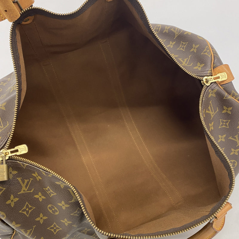 【6ib2406】ルイヴィトン ボストンバッグ モノグラム キーポル55 M41424 ブラウン【中古】メンズ レディース ユニセックス