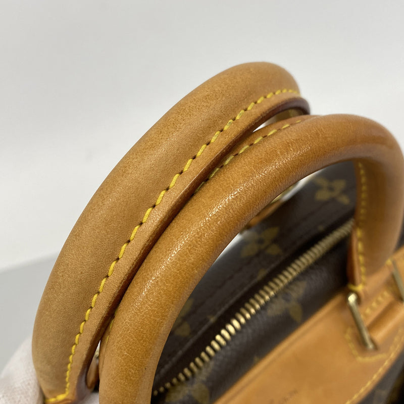 【6ib2408】ルイヴィトン ハンドバッグ モノグラム トゥルービル M42228 ブラウン【中古】レディース