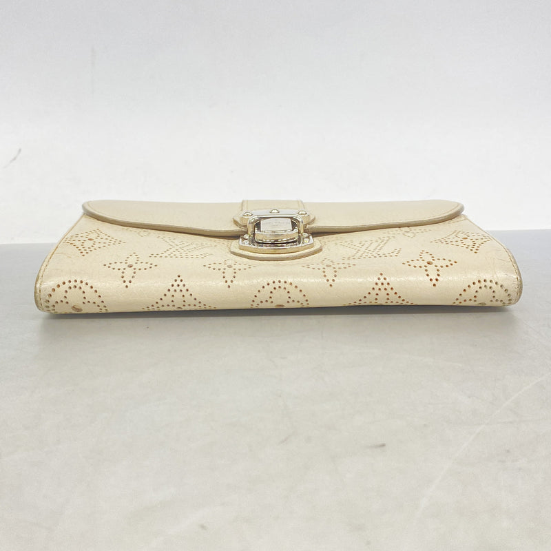 【6ib2414】ルイヴィトン 長財布 マヒナ ポルトフォイユイリス M58094 サーブル 【中古】レディース