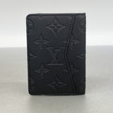 【6ib2424】ルイヴィトン カードケース モノグラム・シャドウ オーガナイザードゥポッシュ M62899 ブラック【中古】メンズ