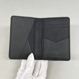 【6ib2424】ルイヴィトン カードケース モノグラム・シャドウ オーガナイザードゥポッシュ M62899 ブラック【中古】メンズ