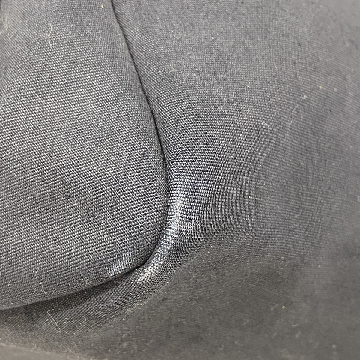【6ib2425】エルメス ハンドバッグ エールバッグGM トワルオフィシエ ブラック シルバー金具 □C刻印 2wayバッグ【中古】メンズ レディース ユニセックス