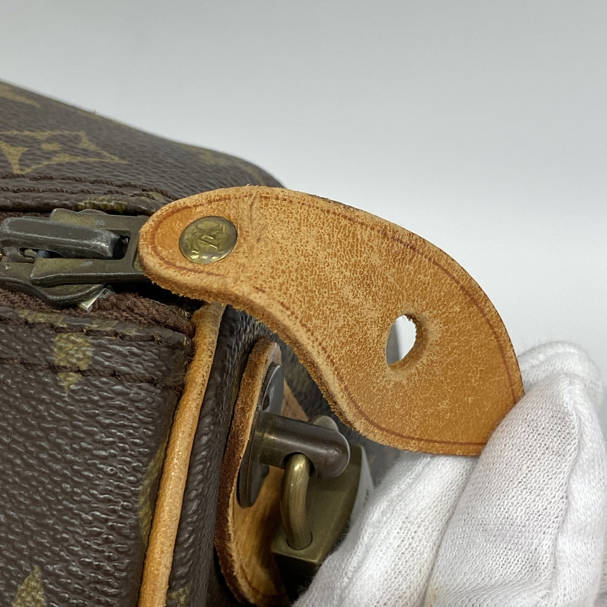【6ib2428】ルイヴィトン ボストンバッグ モノグラム キーポル45 M41428 ブラウン【中古】メンズ レディース ユニセックス