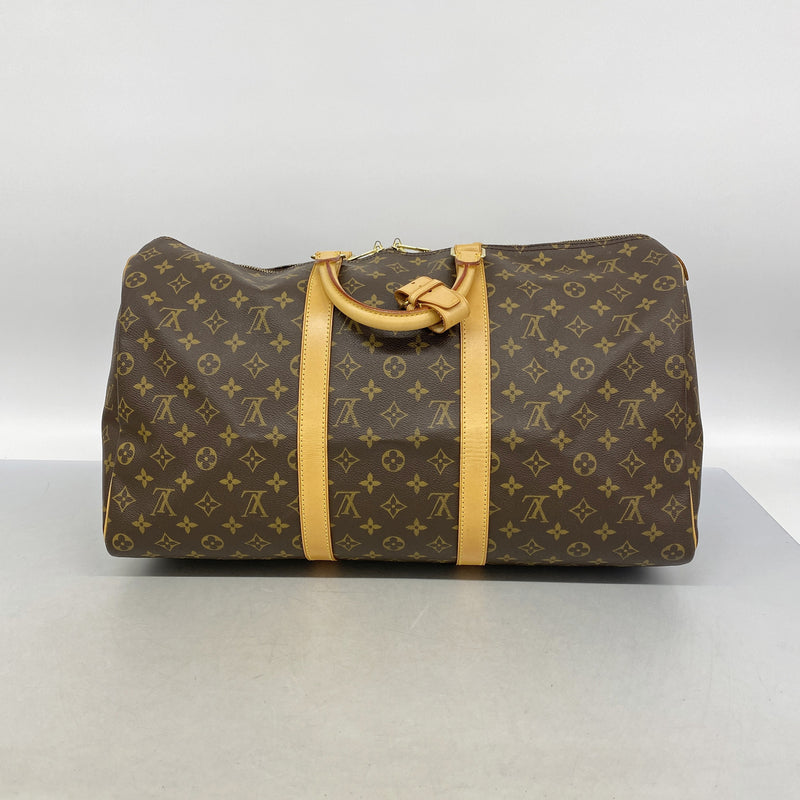 【6ib2437】ルイヴィトン ボストンバッグ モノグラム キーポル50 M41426 ブラウン【中古】メンズ レディース ユニセックス