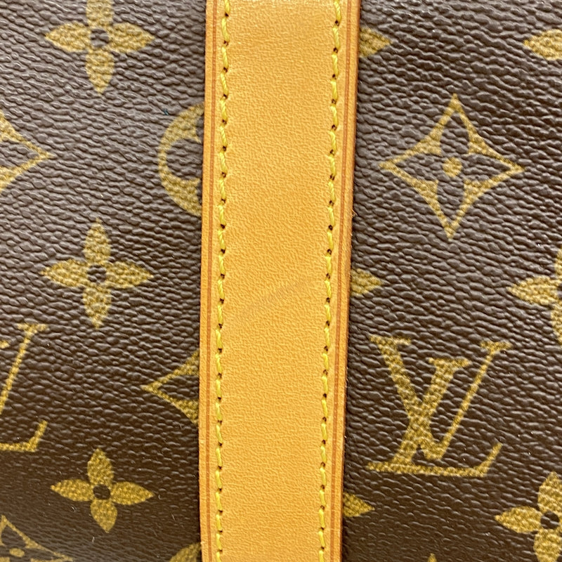 【6ib2437】ルイヴィトン ボストンバッグ モノグラム キーポル50 M41426 ブラウン【中古】メンズ レディース ユニセックス