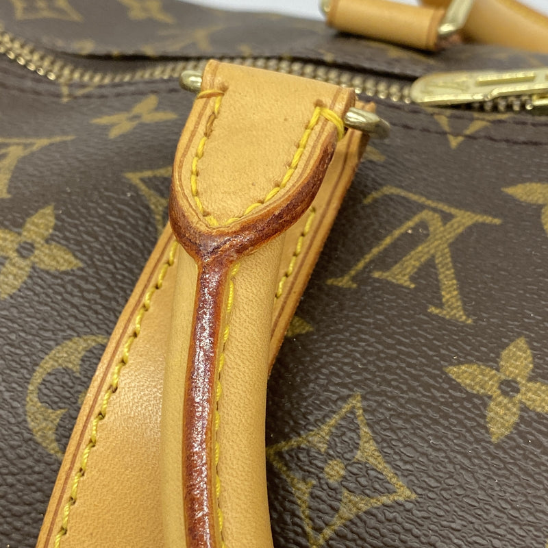 【6ib2437】ルイヴィトン ボストンバッグ モノグラム キーポル50 M41426 ブラウン【中古】メンズ レディース ユニセックス