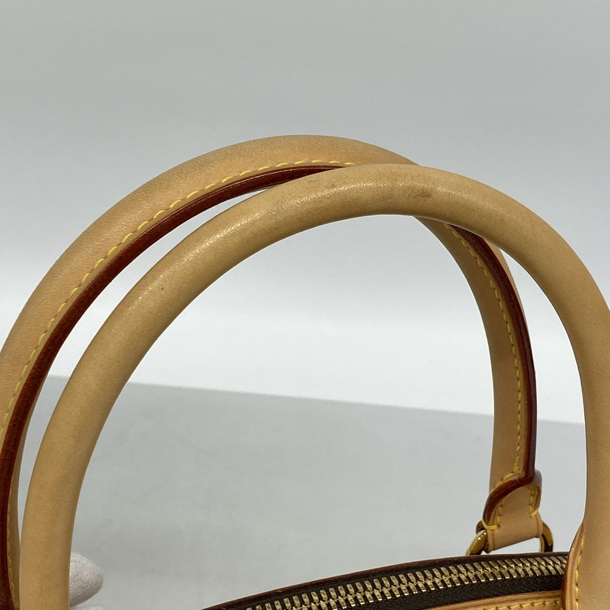 【6ib2439】ルイヴィトン ハンドバッグ モノグラム ティヴォリPM M40143 ブラウン【中古】レディース