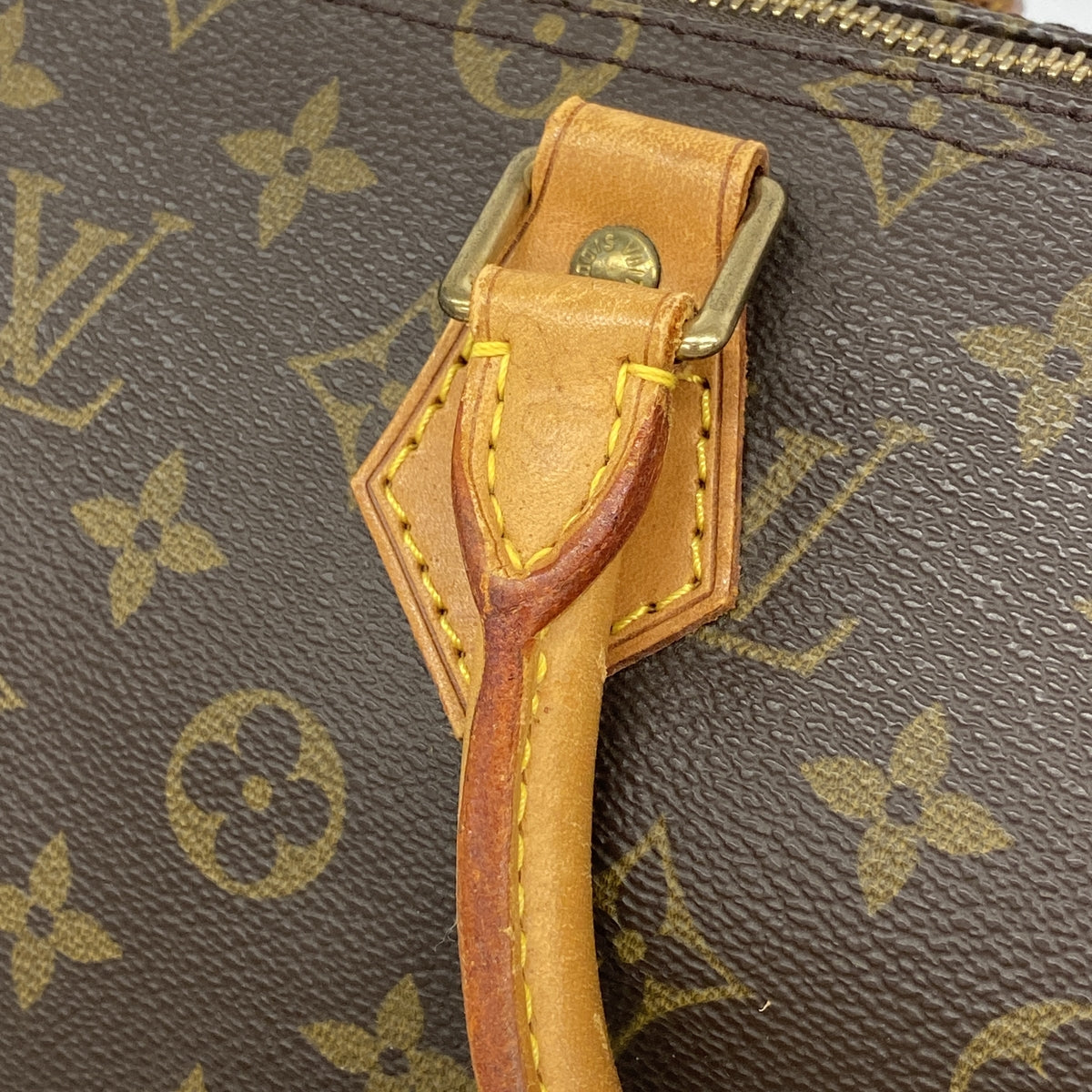 【6ib2440】ルイヴィトン ハンドバッグ モノグラム スピーディ35 M41107 ブラウン【中古】レディース