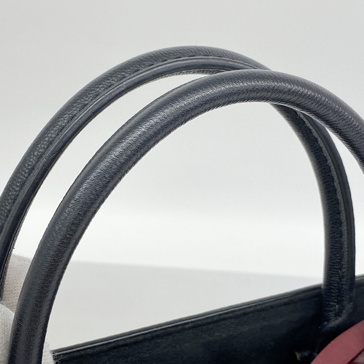 【6ib2444】ルイヴィトン ハンドバッグ エピ ツイストトート M51846 キャラメル ノワール 2wayバッグ【中古】レディース