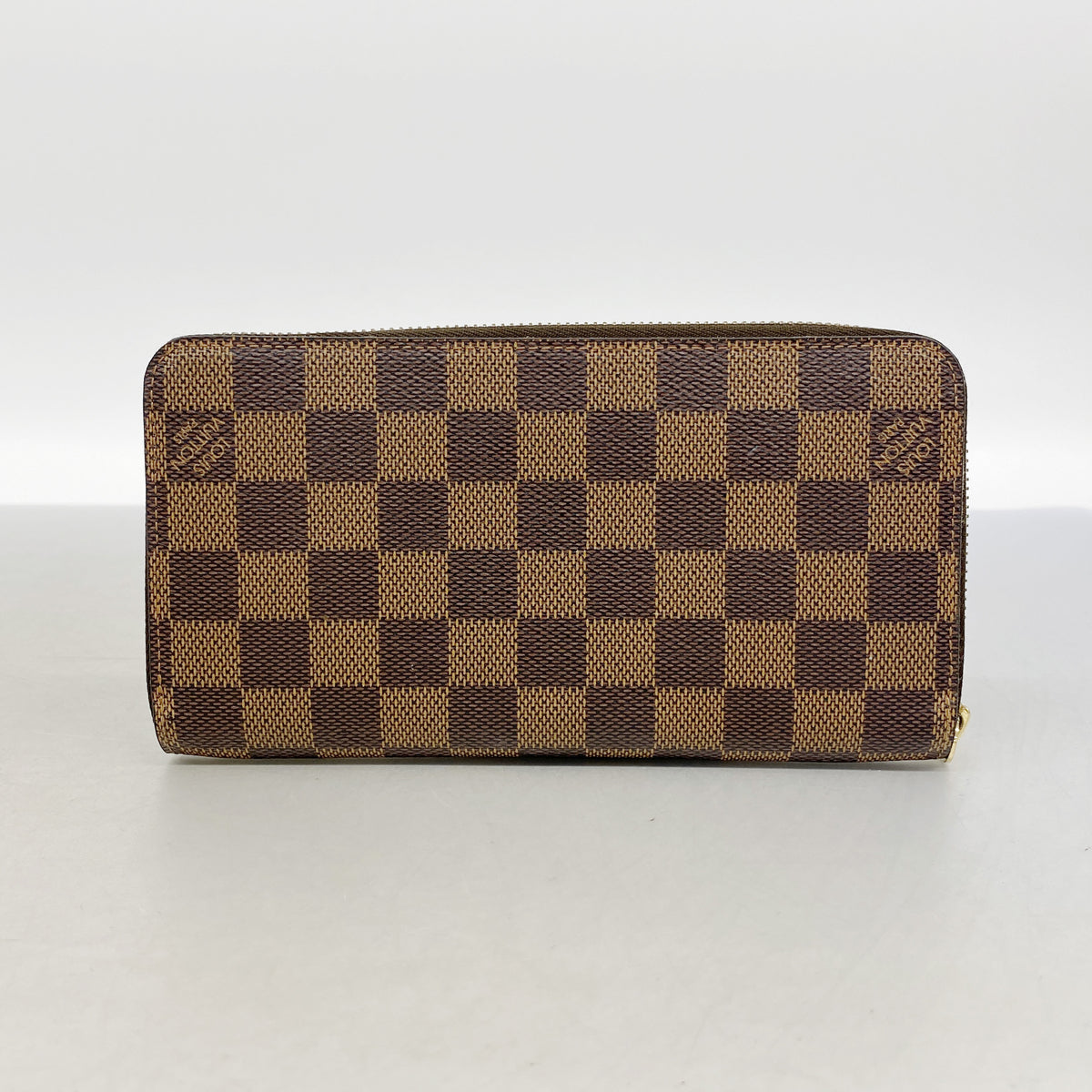【6ib2445】ルイヴィトン 長財布 ダミエ ジッピーウォレット N60015 エベヌ【中古】メンズ レディース ユニセックス