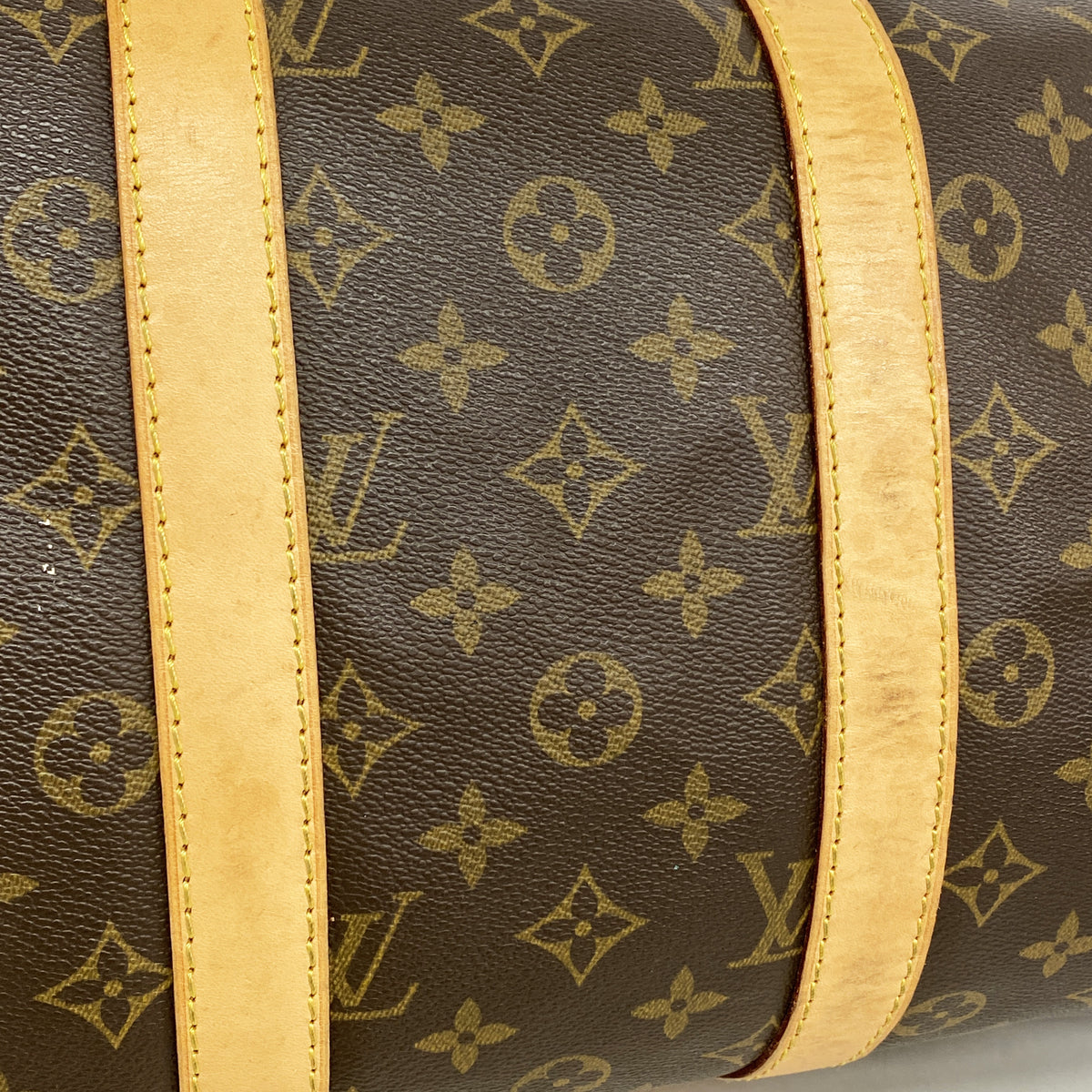 【6ib2448】ルイヴィトン ボストンバッグ モノグラム キーポル45 M41428 ブラウン【中古】メンズ レディース ユニセックス
