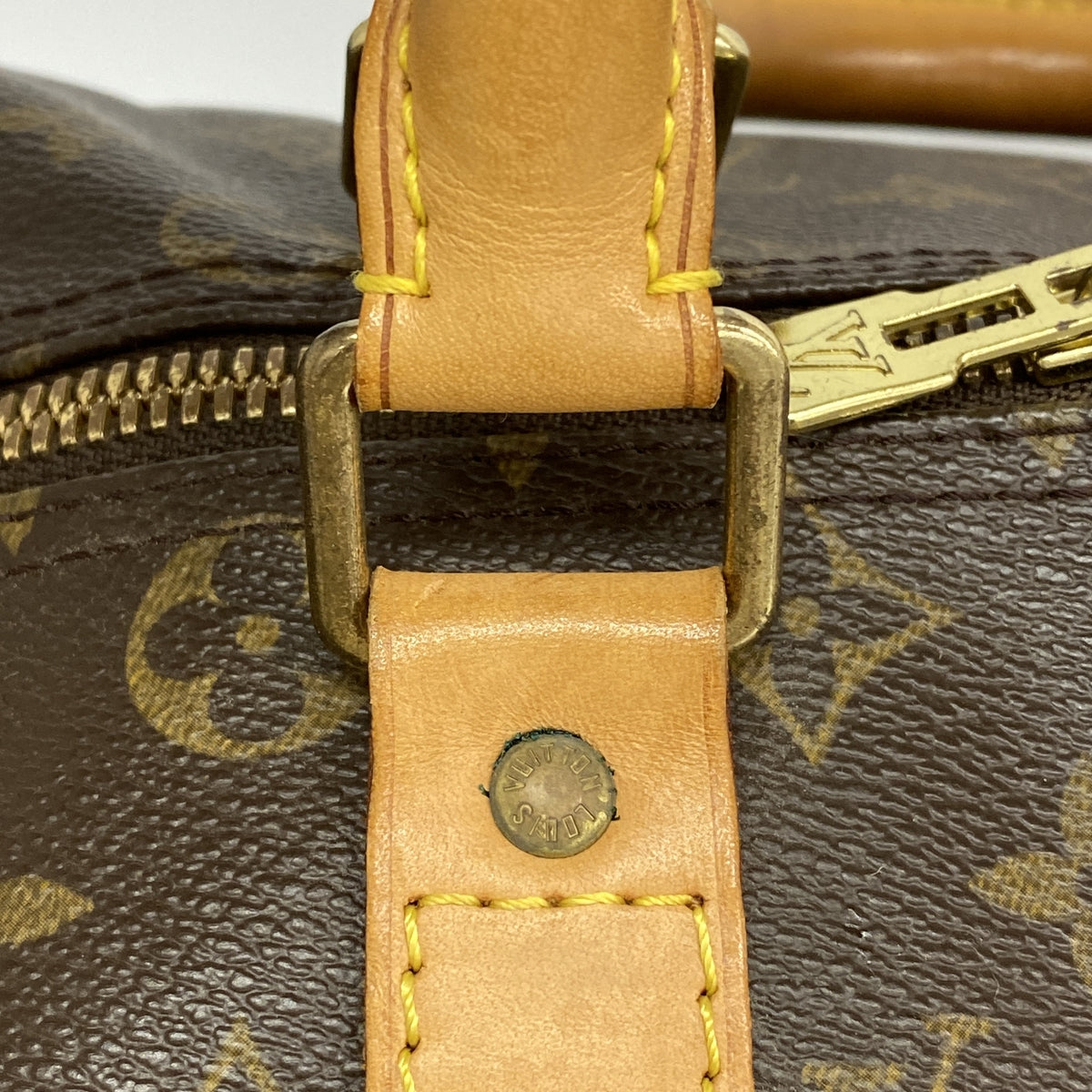 【6ib2448】ルイヴィトン ボストンバッグ モノグラム キーポル45 M41428 ブラウン【中古】メンズ レディース ユニセックス