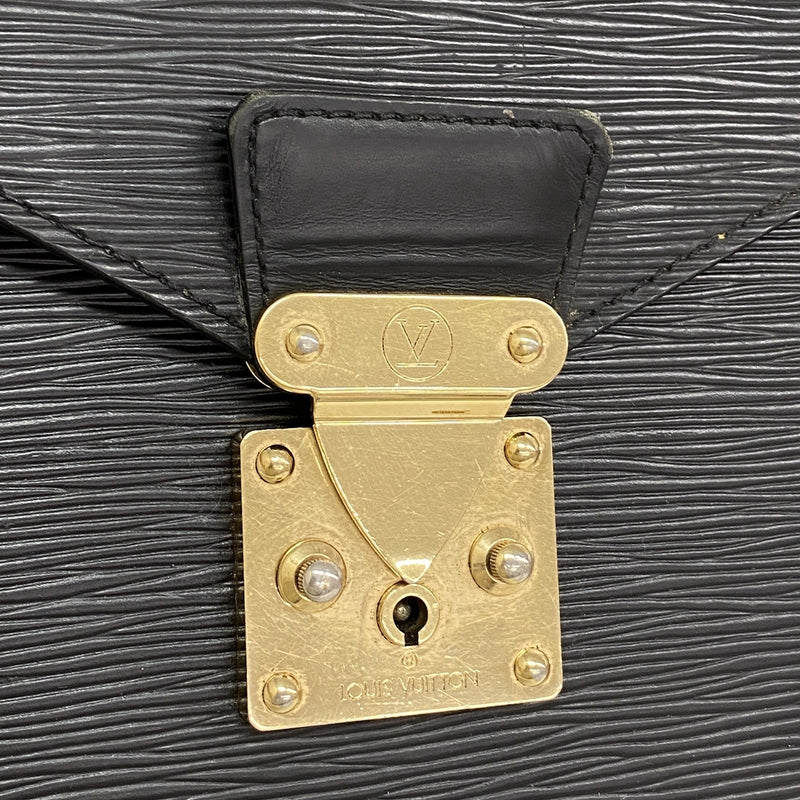 【6ib2450】ルイヴィトン ブリーフケース エピ セルヴィエットアンバサダー M54412 ノワール【中古】メンズ