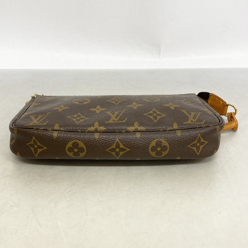 【6ib2453】ルイヴィトン ポーチ モノグラム ポシェットアクセソワール M51980 ブラウン【中古】レディース
