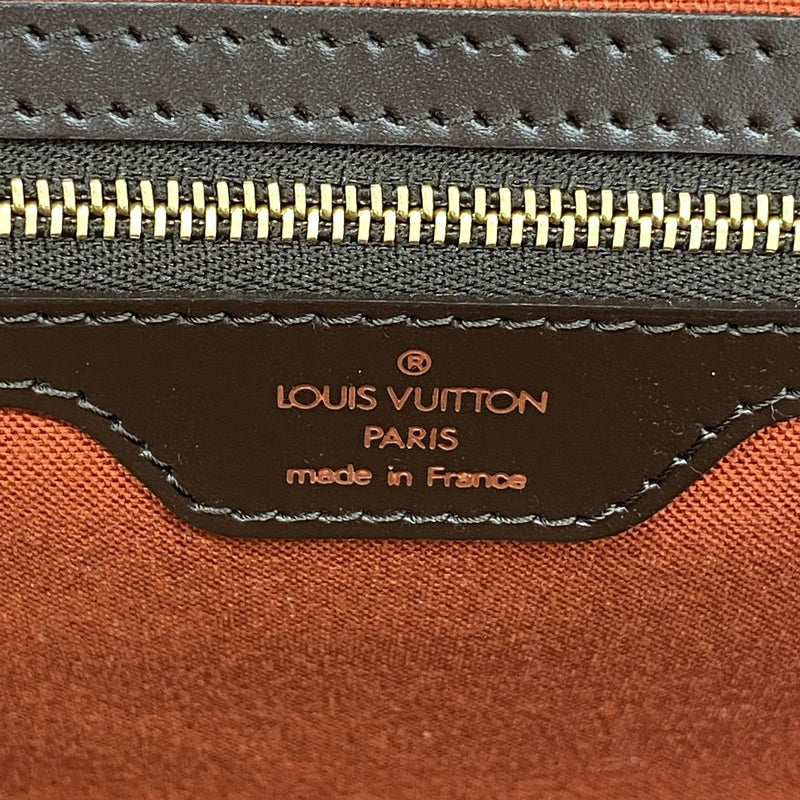【6ib2459】ルイヴィトン ハンドバッグ ダミエ ノリータ N41455 エベヌ【中古】レディース