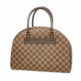 【6ib2459】ルイヴィトン ハンドバッグ ダミエ ノリータ N41455 エベヌ【中古】レディース