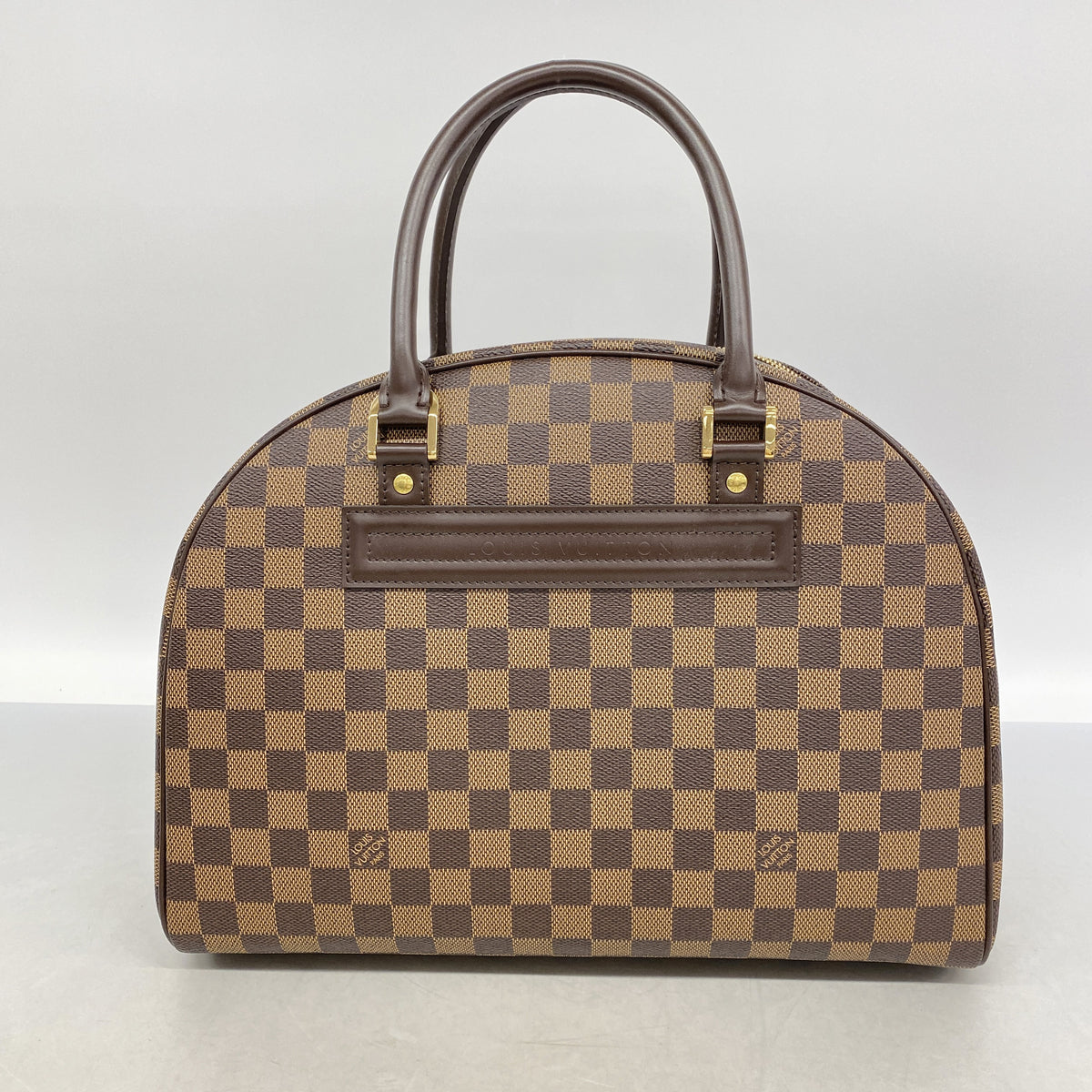 【6ib2459】ルイヴィトン ハンドバッグ ダミエ ノリータ N41455 エベヌ【中古】レディース