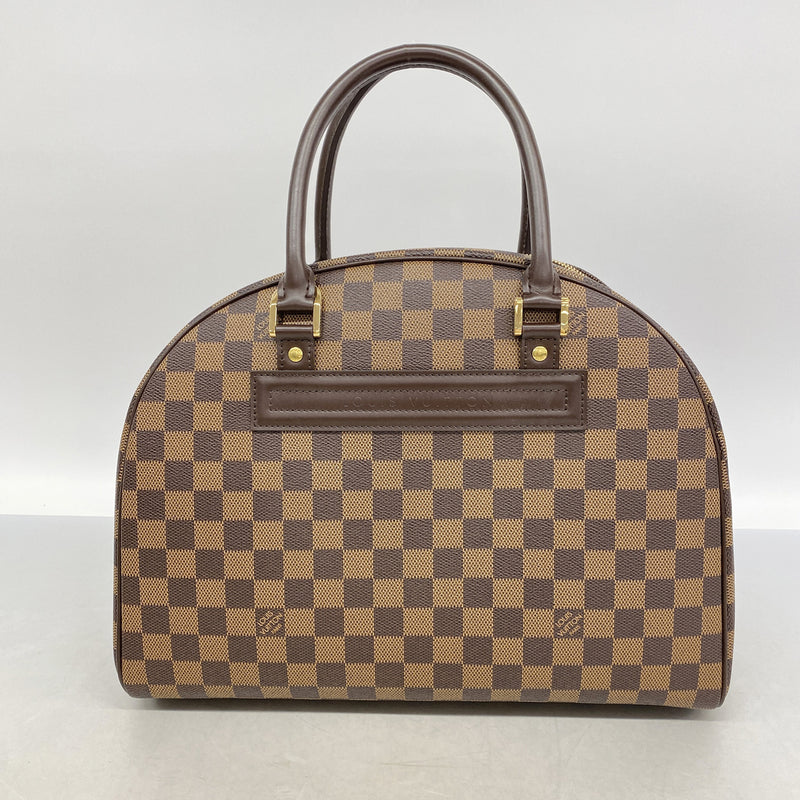 【6ib2459】ルイヴィトン ハンドバッグ ダミエ ノリータ N41455 エベヌ【中古】レディース