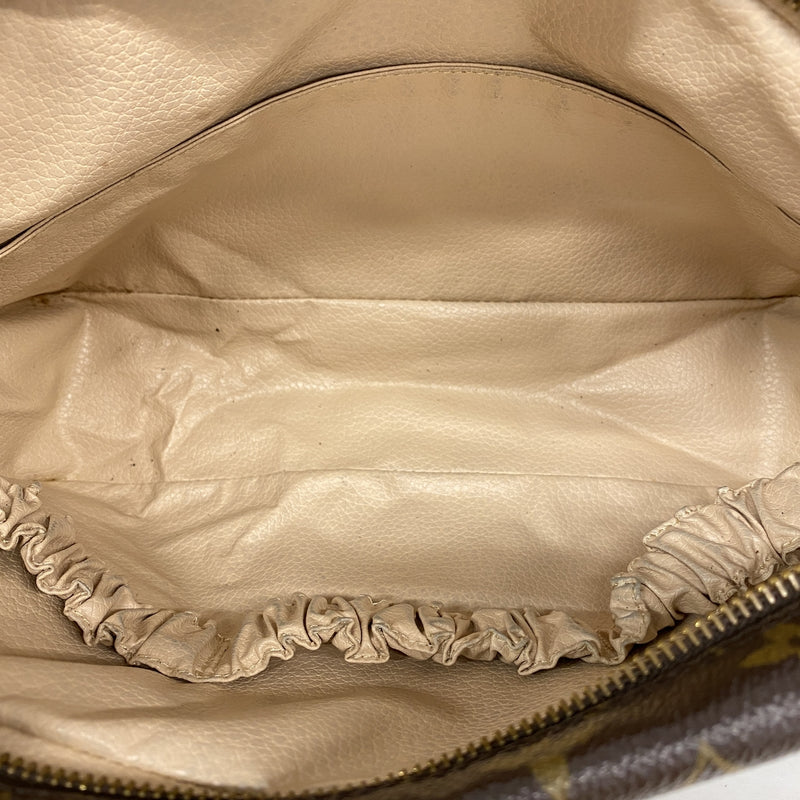 【6ib2461】ルイヴィトン ポーチ モノグラム トゥルーストワレット28 M47522 ブラウン【中古】レディース