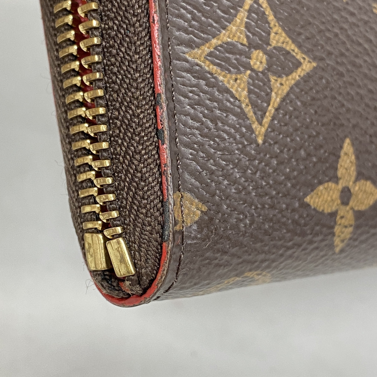 【6ib2462】ルイヴィトン 長財布 モノグラム ポルトフォイユクレマンス M62940 コクリコ【中古】レディース