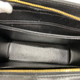 【6ib2466】シャネル トートバッグ ラムスキン ブラック ゴールド金具【中古】レディース