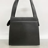 【6ib2466】シャネル トートバッグ ラムスキン ブラック ゴールド金具【中古】レディース