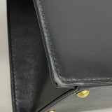 【6ib2466】シャネル トートバッグ ラムスキン ブラック ゴールド金具【中古】レディース