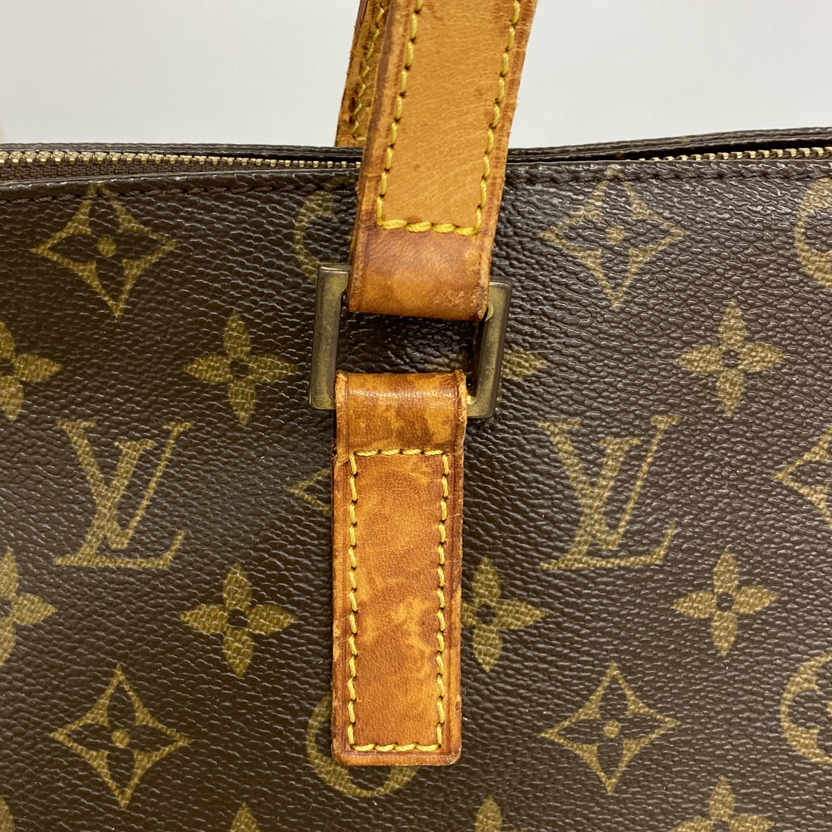 【6ib2467】ルイヴィトン トートバッグ モノグラム カバメゾ M51151 ブラウン【中古】レディース