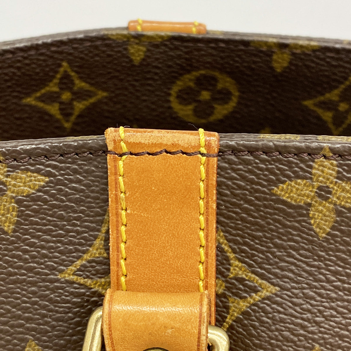 【6ib2468】ルイヴィトン トートバッグ モノグラム サックショッピング M51108 ブラウン【中古】レディース