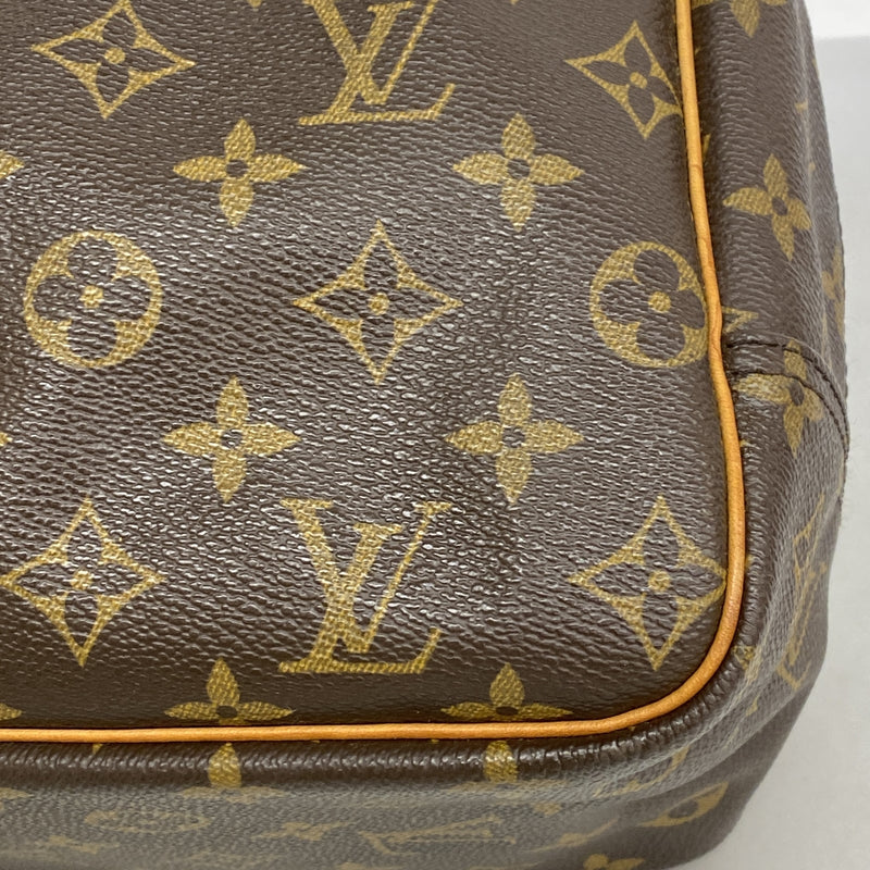 【6ib2469】ルイヴィトン ハンドバッグ モノグラム ドーヴィル M47270 ブラウン【中古】レディース