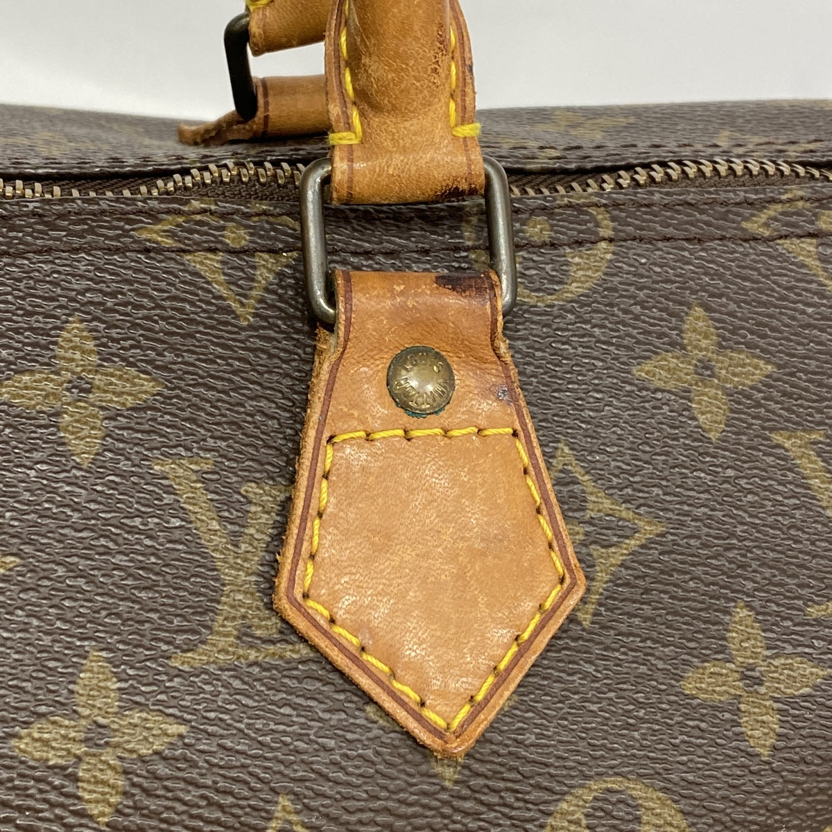 【6ib2470】ルイヴィトン ハンドバッグ モノグラム スピーディ35 M41107 ブラウン【中古】レディース