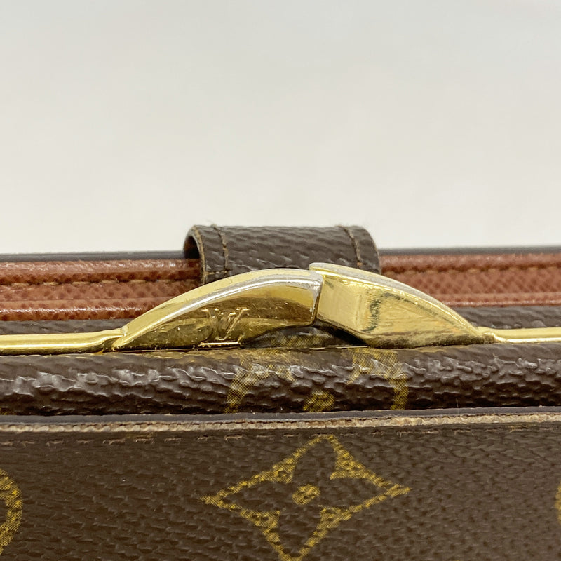【6ib2475】ルイヴィトン 財布 モノグラム ポルトモネビエヴィエノワ M61663 ブラウン【中古】レディース