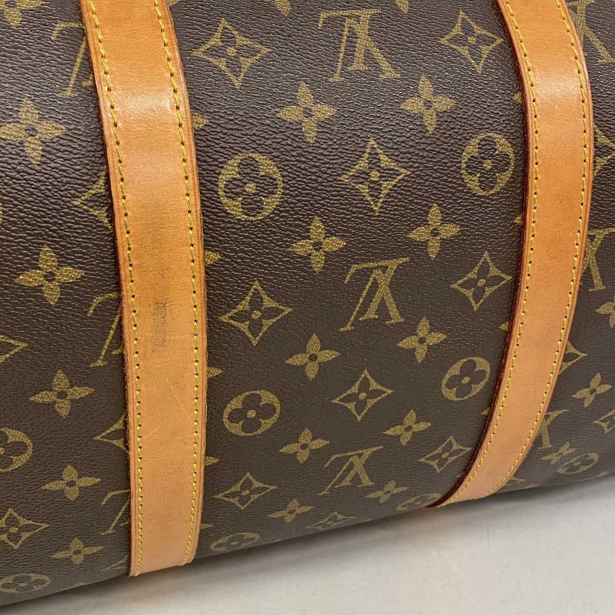 【6ib2476】ルイヴィトン ボストンバッグ モノグラム キーポル55 M41424 ブラウン【中古】メンズ レディース ユニセックス