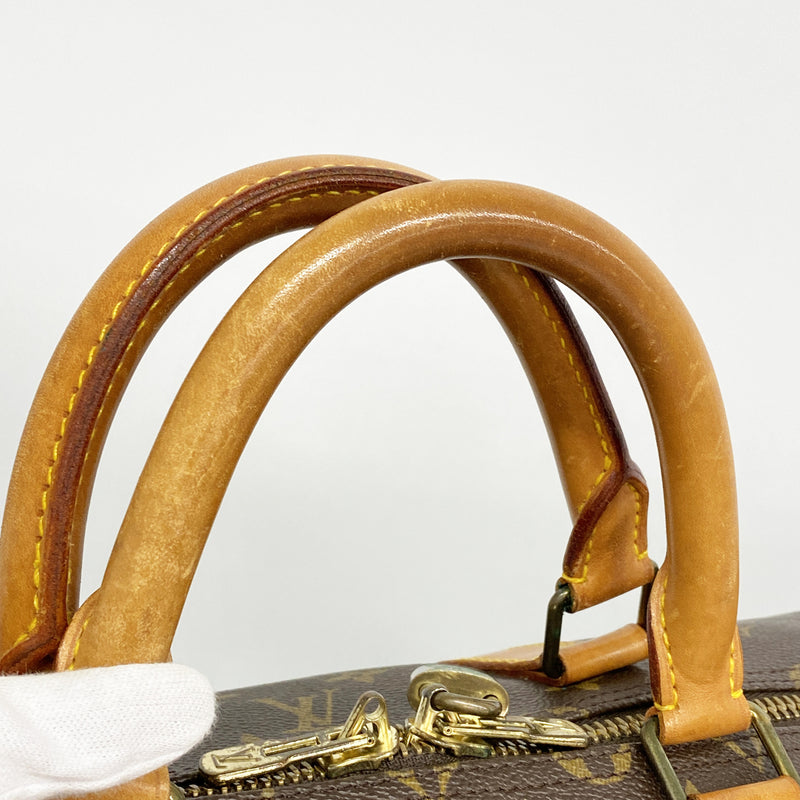 【6ib2476】ルイヴィトン ボストンバッグ モノグラム キーポル55 M41424 ブラウン【中古】メンズ レディース ユニセックス