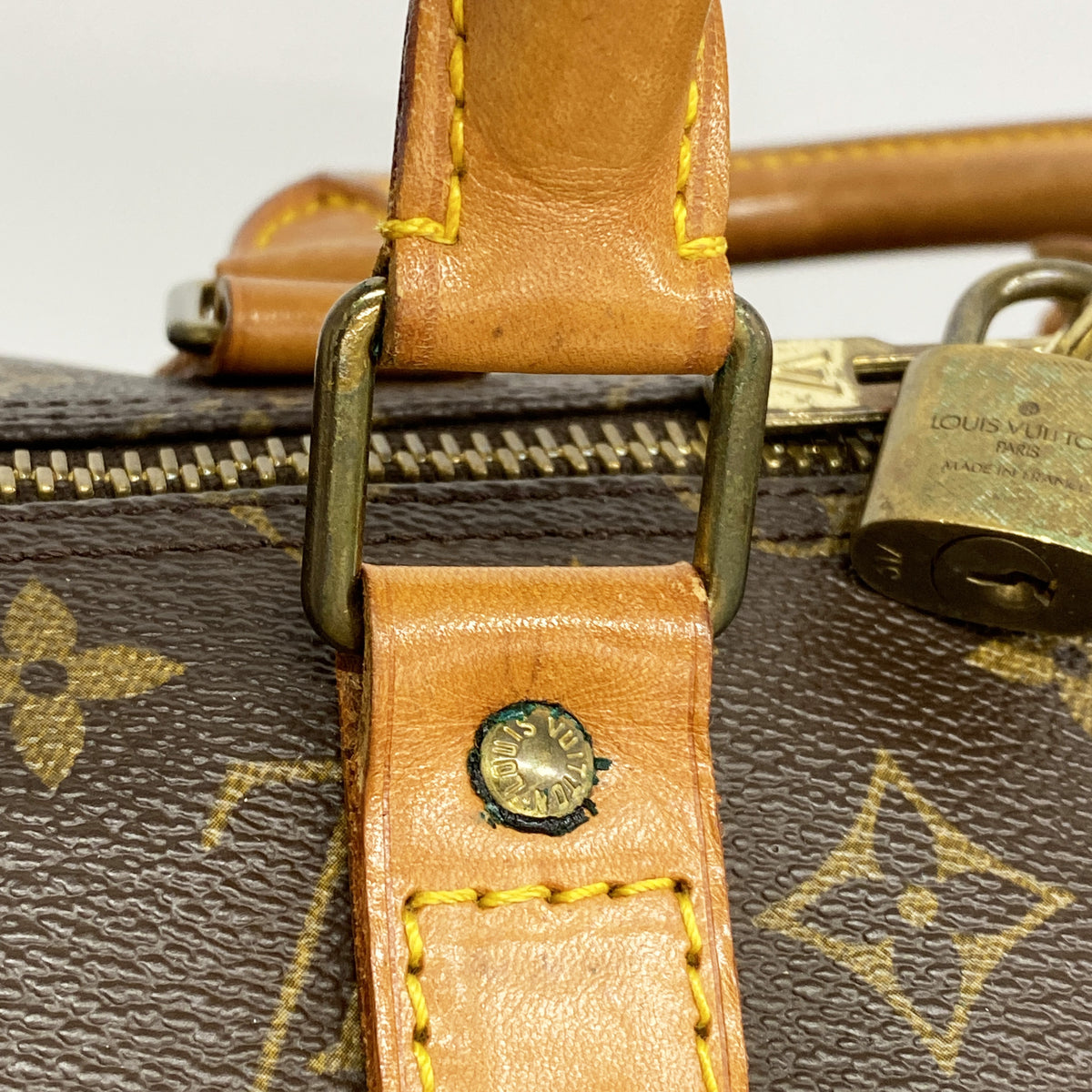 【6ib2476】ルイヴィトン ボストンバッグ モノグラム キーポル55 M41424 ブラウン【中古】メンズ レディース ユニセックス