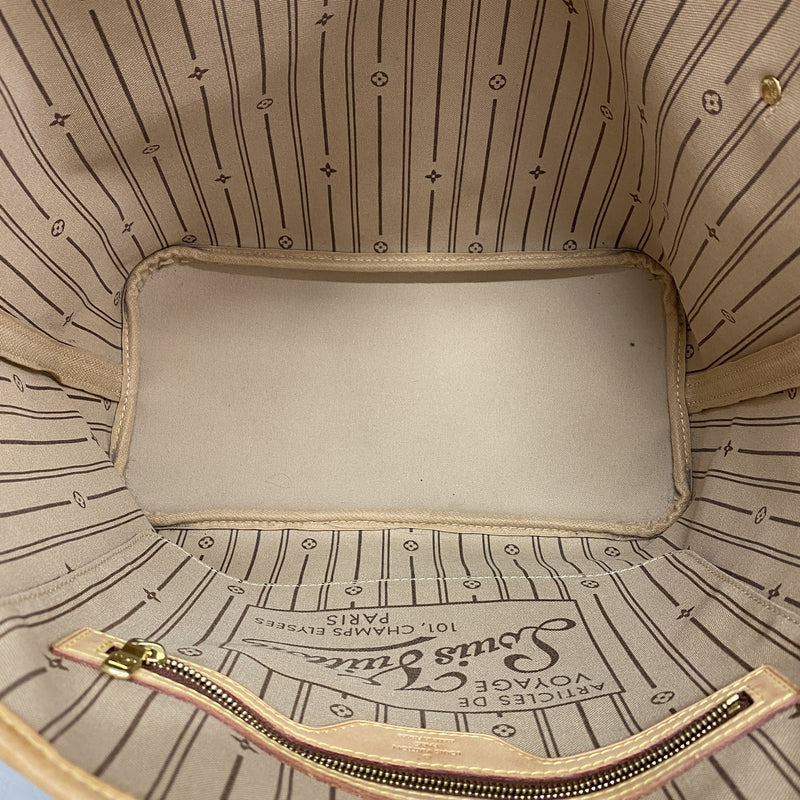 【6ib2477】ルイヴィトン トートバッグ モノグラム ネヴァーフルMM M40156 ブラウン【中古】レディース