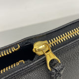 【6ib2487】シャネル ショルダーバッグ キャビアスキン ブラック ゴールド金具【中古】レディース