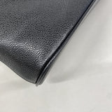 【6ib2487】シャネル ショルダーバッグ キャビアスキン ブラック ゴールド金具【中古】レディース