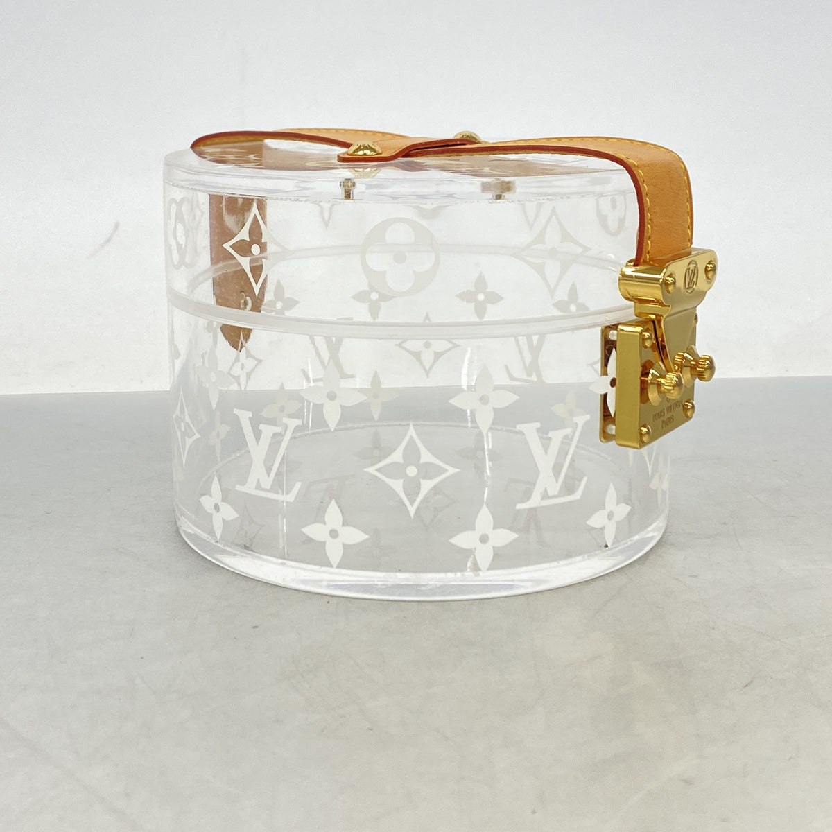 【6ib2488】ルイヴィトン アクセサリーケース モノグラム ボワットスコット GI0203 クリア【中古】レディース