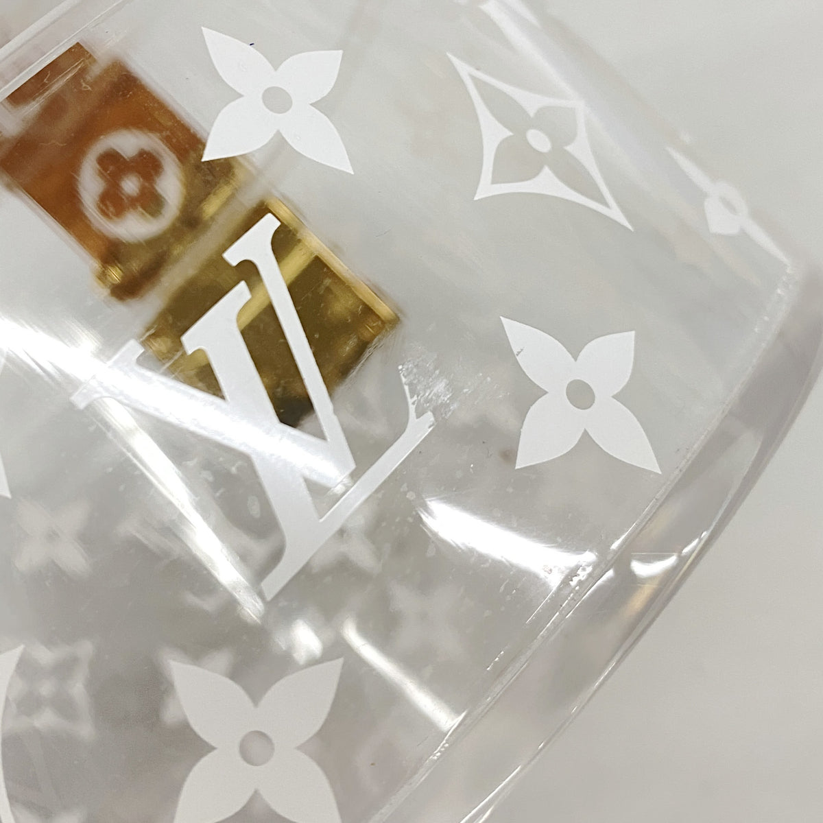 【6ib2488】ルイヴィトン アクセサリーケース モノグラム ボワットスコット GI0203 クリア【中古】レディース