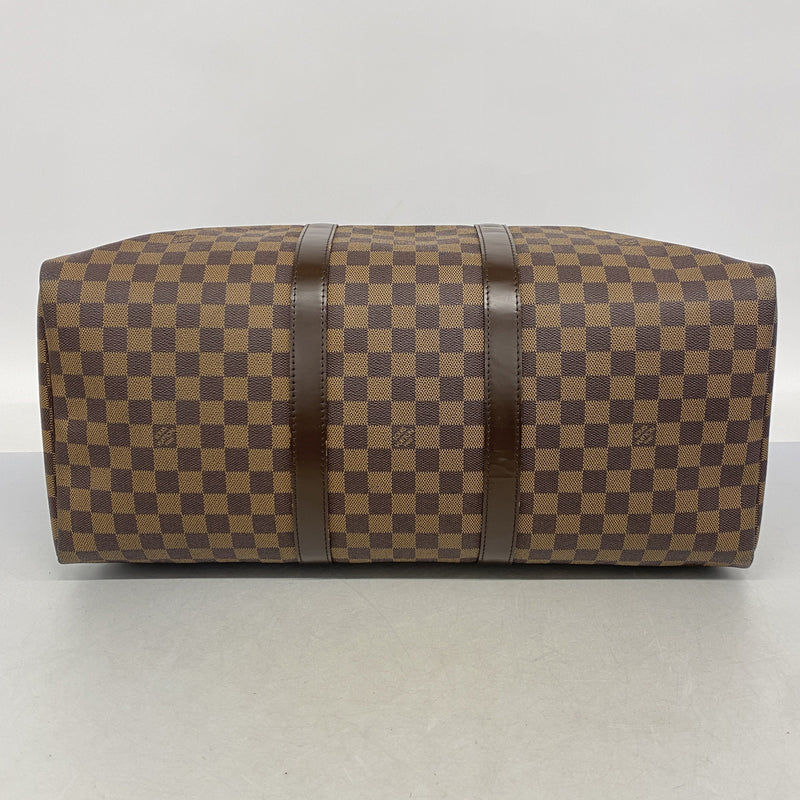 【6ib2490】ルイヴィトン ボストンバッグ ダミエ キーポル50 N41427 エベヌ【中古】メンズ レディース ユニセックス