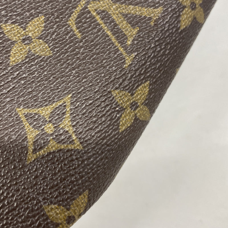 【6ib2491】ルイヴィトン ポーチ モノグラム ポッシュトワレット19 M47544 ブラウン【中古】レディース
