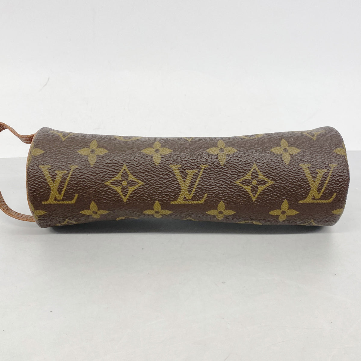 【6ib2492】ルイヴィトン ペンケース モノグラム トゥルースロンド M47630 ブラウン【中古】レディース